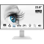 MSI MP243XWDE 60,96cm (24") LED-Monitor IPS FHD PRO HDMI/DP 4ms weiß [Energieklasse E] (9S6-3PB5CH-200)