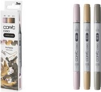 COPIC Ciao Pet Palette Layoutmarker-Set farbsortiert 1,0 + 6,0 mm, 3 St. (220750302)