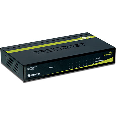 TRENDnet TEG-S80G 8-Port Gigabit Ethernet Switch