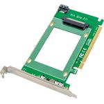 InLine Schnittstellenkarte PCIe x16 zu U.2 NVMe SFF-8639 intern (76619J)