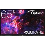 Optoma 3653RK Digital Signage Touch Display 165 cm (65") 4K UHD 3840 x 2160, 450 cd/m², HDMI, DisplayPort, VGA, USB, LAN, Android 14 (H1F0H06BW101)