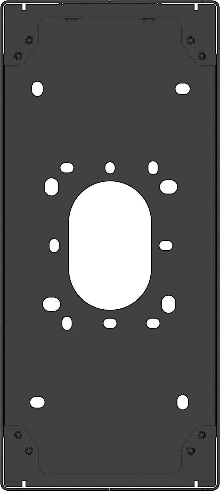 Verkada ACC-INT-COND-2 Conduit Surface Mount Kamera Halterung für TD53 Video Intercom