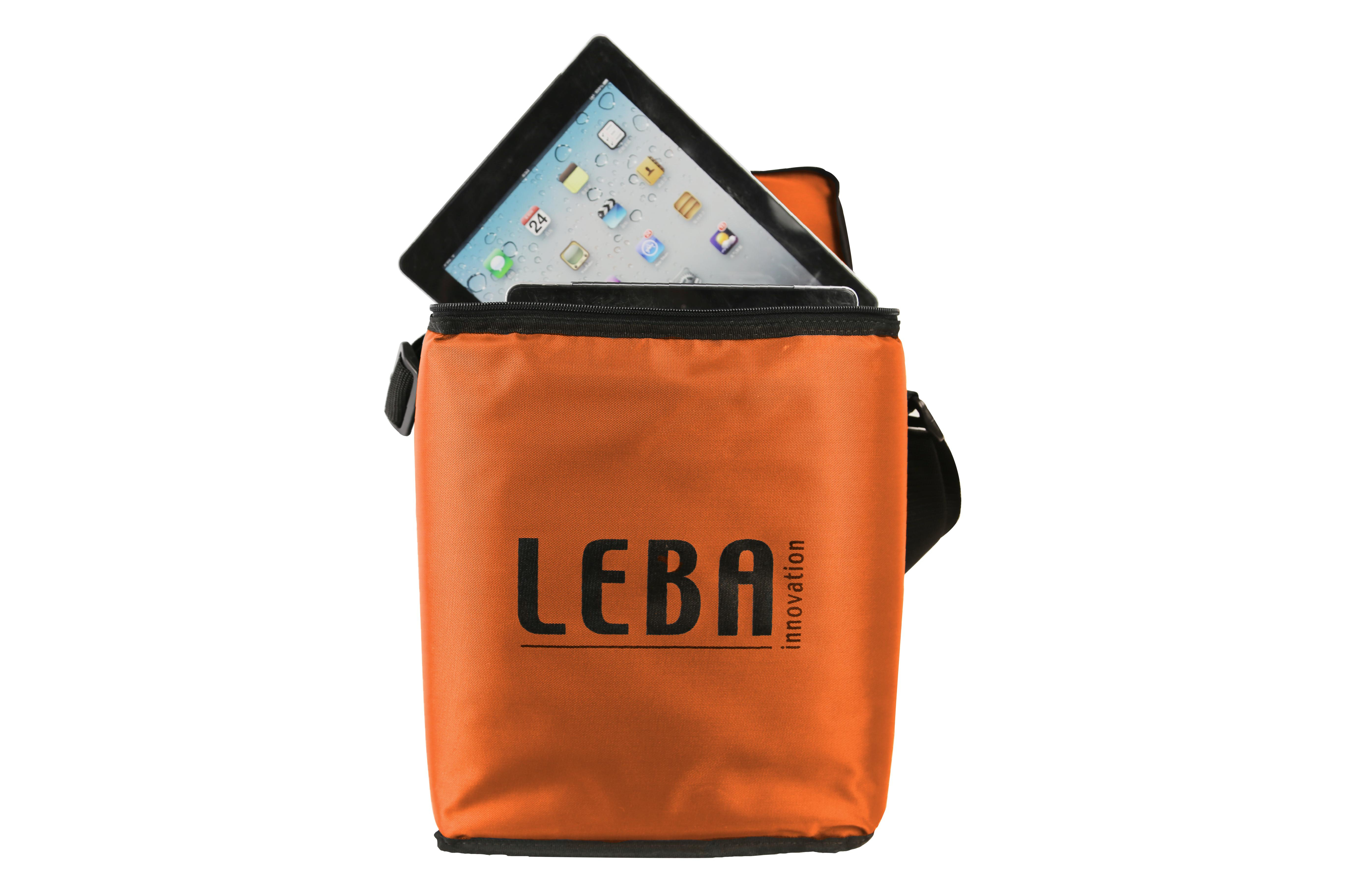 LEBA NoteBag NB2-5TAB-ORA Schultertasche Orange