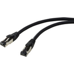 Renkforce RF-7106484 RJ45 Netzwerk Patchkabel CAT 8.1 S/FTP 3.00 m Schwarz 1 St. (RF-7106484)