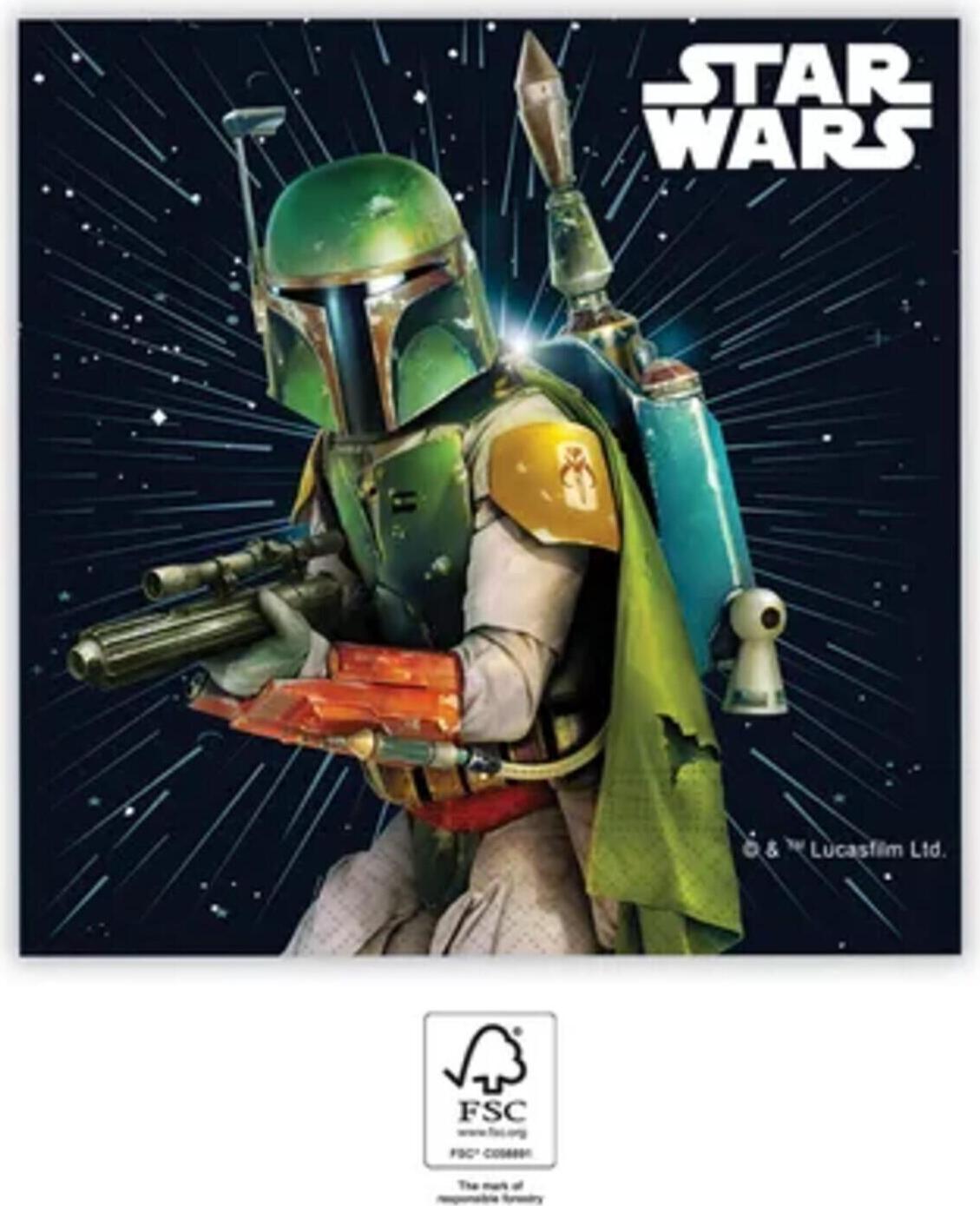 Procos Star Wars zweilagige Papierservietten (93881)
