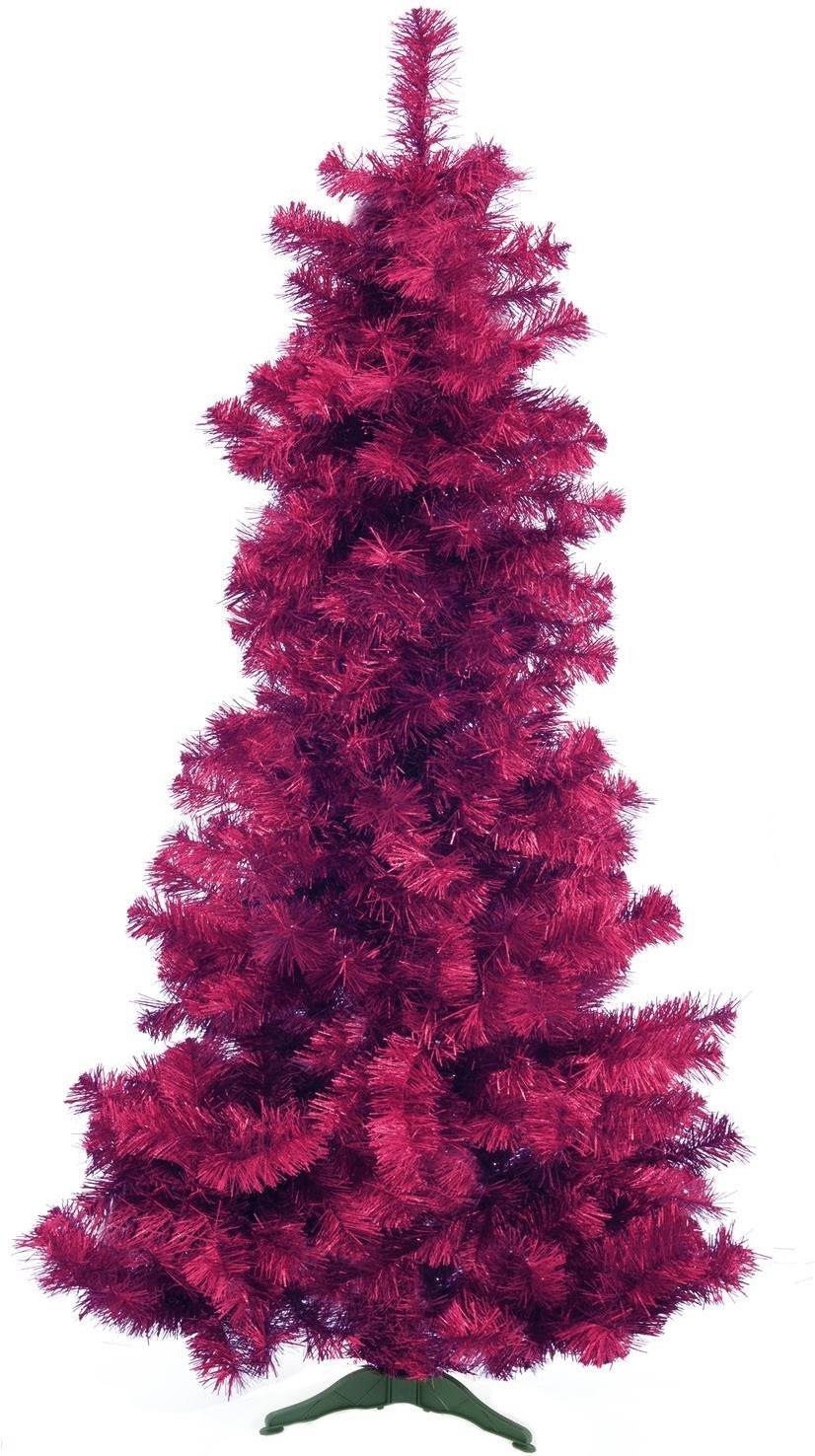 EUROPALMS Tannenbaum FUTURA, violett-metallic,210cm (83500558)