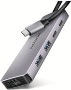 AXAGON Hmc-5h60 2xusb-a hdmi4k 1x usb-c pd100w usb-c  (HMC-5H60)