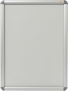 Nobo Plakatrahmen A2, 478 x 652 mm, Eloxiertes Aluminium, Silber