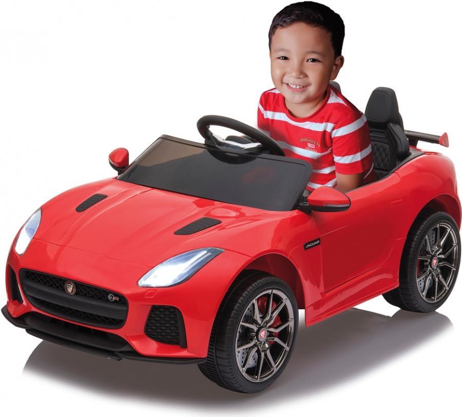 Jamara Jaguar F-Type SVR - Batteriebetrieben - Auto - Junge - 3 Jahr(e) - 4 Rad/Räder - Schwarz - Rot (460517)