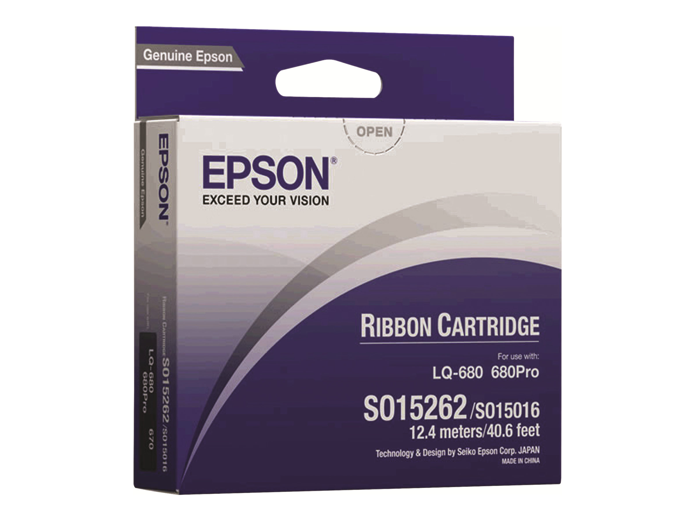 Epson C13S015262 Textilband Schwarz