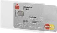 DURABLE Kreditkartenhülle RFID SECURE 54x86mm SB-Packung 25 Beutel à 3 St. 890319