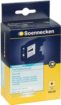 Soennecken Tintenpatrone 84145 wie Brother LC1240BK schwarz (84145)