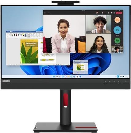 Lenovo ThinkCentre Tiny-In-One 24 60,5 cm (23.8") 1920 x 1080 Pixel Full HD LED Touchscreen Schwarz (12NBGAT1EU)