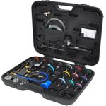 KS TOOLS MASTER Kühlsystem-Diagnose-Service-Satz, 25-tlg. (150.1930)