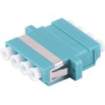 shiverpeaks ®-BASIC-S--LWL-Verbinder, LC-LC, Quad, aqua (BS07-60042)