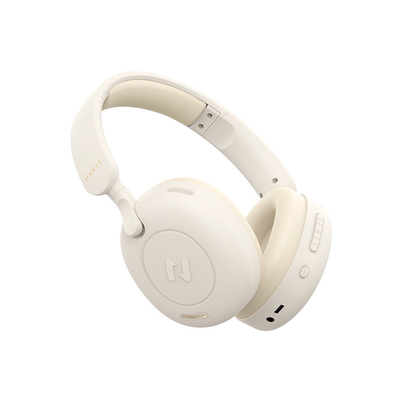 Havit H655BT Bluetooth Kopfhörer mit ANC Beige