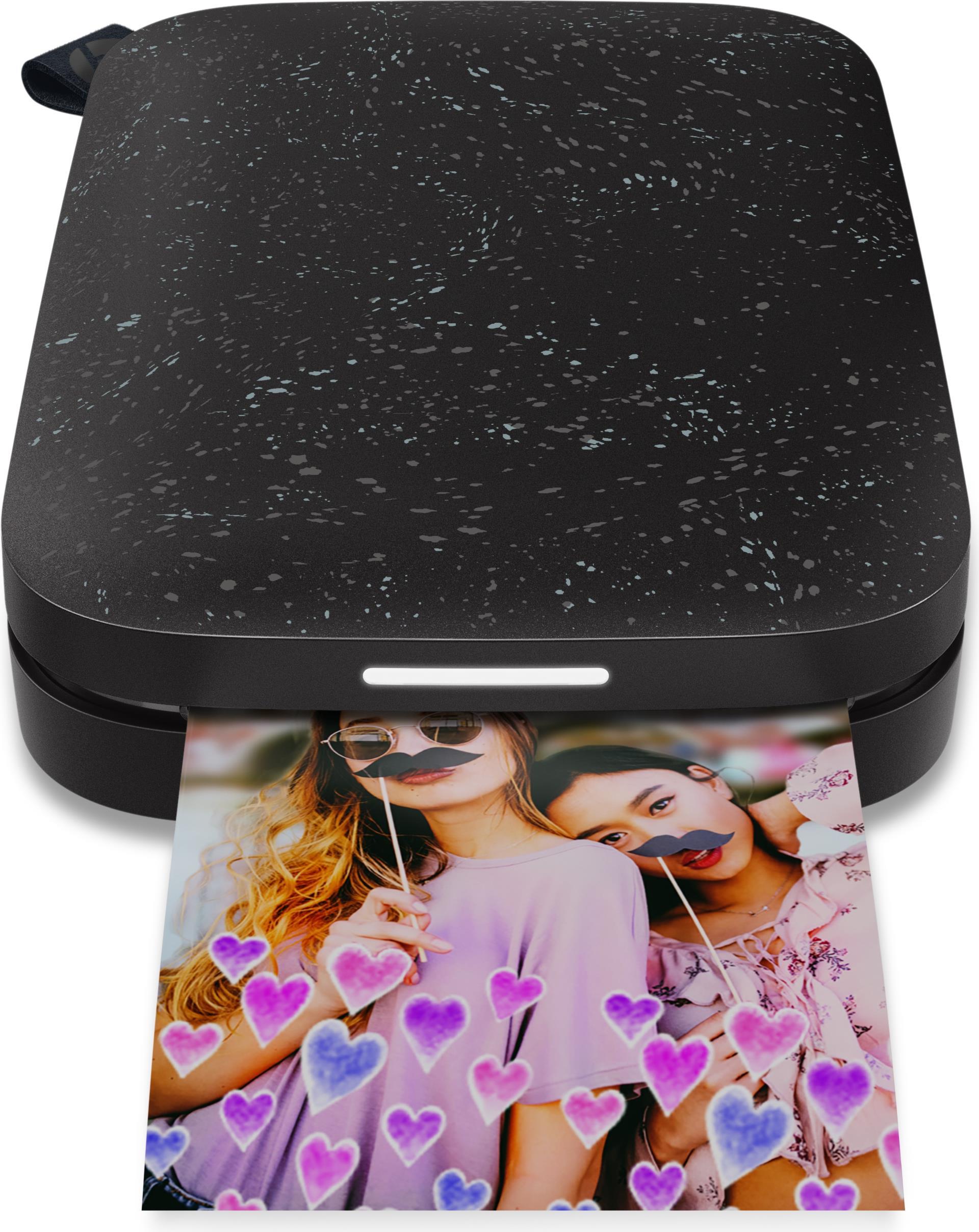 HP Sprocket 200 Fotodrucker ZINK (Zero ink) 2" x 3" (5 x 7,6 cm) 313 x 400 DPI Schwarz