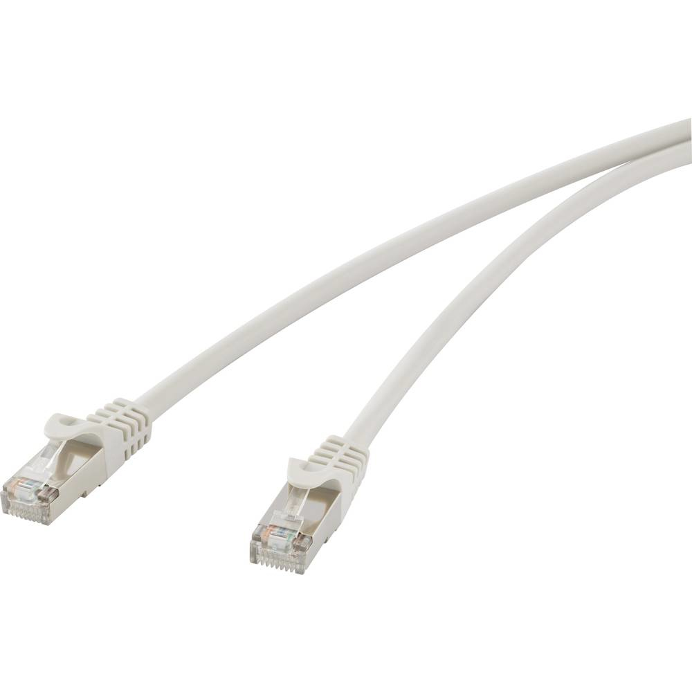 Renkforce RF-4724272 Netzwerkkabel 0,5 m Cat5e S/FTP Grau