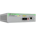 ALLIED TELESIS TAA 10/100TX TO 100FX/SC POE+ MEDIA+RATE CONVERTER UNIVERSPSU (AT-PC200/SC-960)