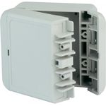 BOPLA Wand-Gehäuse, Installations-Gehäuse ABS Licht-Grau (RAL 7035) 80 x 151 x 90 96033135 1 St. (96033135)