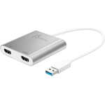 j5create JUA365-N USB™ 3.0 zu Dual HDMI Multi-Monitor Adapter (JUA365-N)