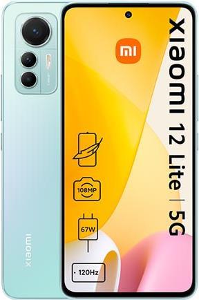 Xiaomi 12 Lite 5G 128GB, 8GB RAM, Grün (MZB0BLGEU)