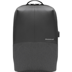 DBRAMANTE1928 HELSINGBORG RECYCLED BACKPACK 40,60cm (16") CHARCOAL (BG16CC001715)