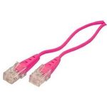 shiverpeaks BASIC-S ISDN-Anschlusskabel, magenta, 3.0 m RJ45 Stecker - RJ45 Stecker, Rundkabel, 4-adrig (BS70078-M3)