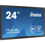 iiyama ProLite TF2438MSC-B1, Projected Capacitive, 10 TP, Full HD, USB, Kit (USB), schwarz Touchmonitor (open-frame, 16:9), 60,5 cm (23,8''), Projected Capacitive, Multi Touch (10 Punkte), 1920x1080 Pixel, VESA Mount (100x100 mm), Reaktionszeit: 5ms, Helligkeit 600cd, Blickwinkel 178/178°(H/V), 1000:1, USB (2x), Display-Port, HDMI, inkl.: Kabel (USB, HDMI), Netzteil, Netzkabel, QSG, Farbe: schwarz (TF2438MSC-B1)