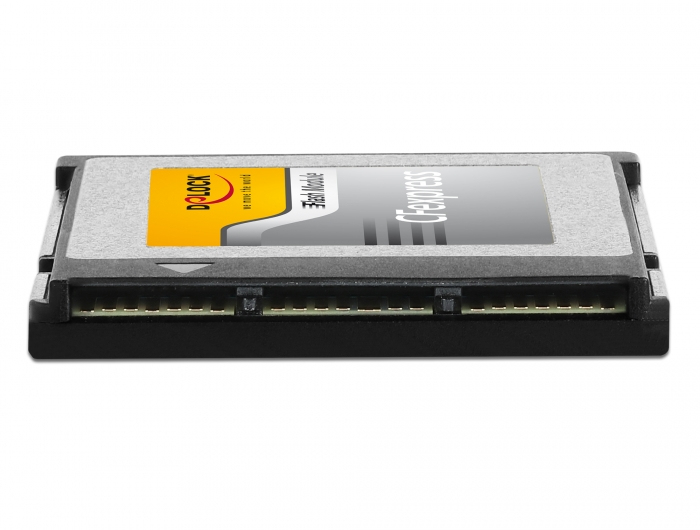 Delock 54066 CFexpress 256 GB Schwarz, Grau