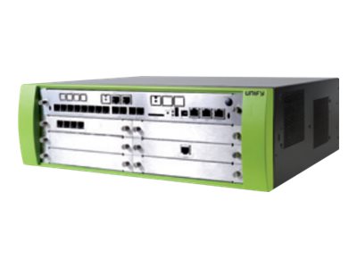 Unify OpenScape Business X5R PBX-Basischassis 3.5U Grau, Grün