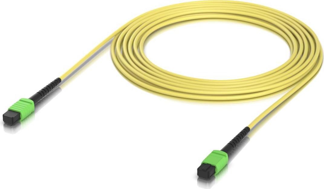 Ubiquiti Indoor OS2 single-mode fiber B APC connectors designed for 100G applications. 5M (UACC-OFC-SA-MPMP-5M)