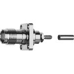 Telegärtner TNC-Kabeleinbaubuchse mit Flansch 50 Ohm, crimp/crimp, A2903, Z54, G07 (RG-316/U)  - 1 Stück (J01011B0046)