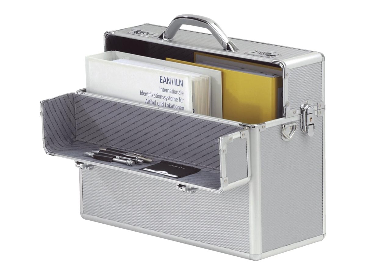 ALUMAXX ALPHA Pilotenkoffer 470 x 200 x 375 mm Aluminium Silber