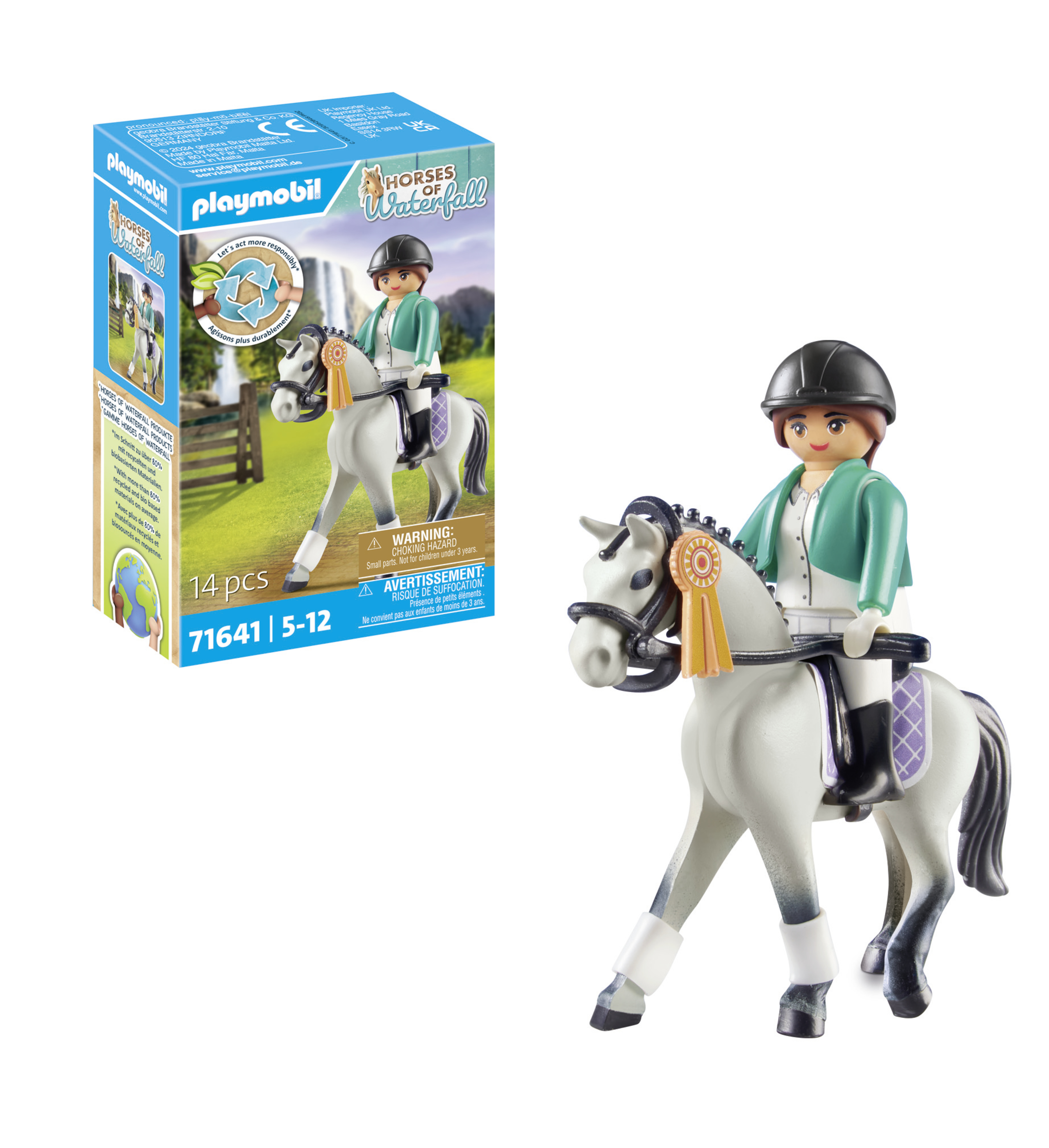 Playmobil Turnierreiterin 71641 Mehrfarbig