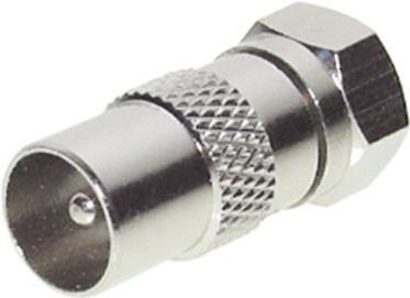 shiverpeaks BASIC-S F-Verbindung, F-Stecker - 9,5 mm Koaxstecker, ZZF, im Polybeutel mit Eurolochung (BS85323)