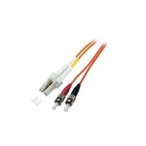 EFB-Elektronik Duplex Jumper LC-ST 62,5/125µ, OM1, LSZH, orange, 2.0mm, 10m Hersteller: EFB Elektronik (O0371.10)