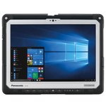 Panasonic TOUGHBOOK 33, 30,5cm (12"), QWERTZ (DE), USB, USB-C, RS232, BT, Ethernet, WLAN, 4G, SSD, Win. 11 Pro Tablet PC, Bildschirmdiagonale: 30,5cm (12"), Auflösung: 2160x1440 Pixels, Tastenfeld (QWERTZ (DE)), Kamera (8MP, Autofokus), Front-Kamera (2MP), Dual Pass Through, Helligkeit 1200cd, Anschluß: USB (4x), USB-C, RS232, Bluetooth, Ethernet, WLAN (802.11ax), VGA, HDMI, 4G (LTE), Intel Core i5, 1,7GHz, RAM: 16GB, SSD: 512GB, Win, 11 Professional, inkl.: Netzteil, Netzkabel (EU), Akku, 2000mAh, 2x, Stylus-Pen, Schutzart: IP65, MIL-STD 810G (CF-33GZ057B4)