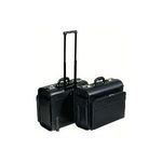 Alassio Pilotenkoffer "SAN REMO", Lederimitat, schwarz (45030)