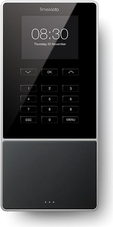 TimeMoto TM-616 Zeiterfassungssystem 2,8" TFT Schwarz
