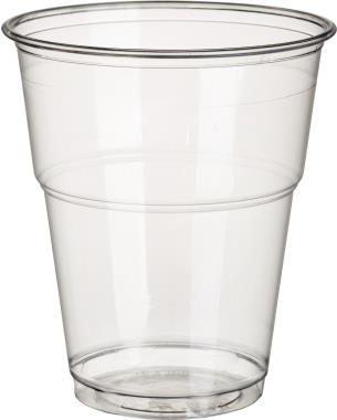 Papstar 16174 Einwegbecher 300 ml Polylactid (PLA) (16174)