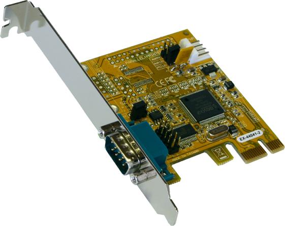 Exsys EX-44041-2 Serieller Adapter PCIe x16 RS-232/V.24 1 Port
