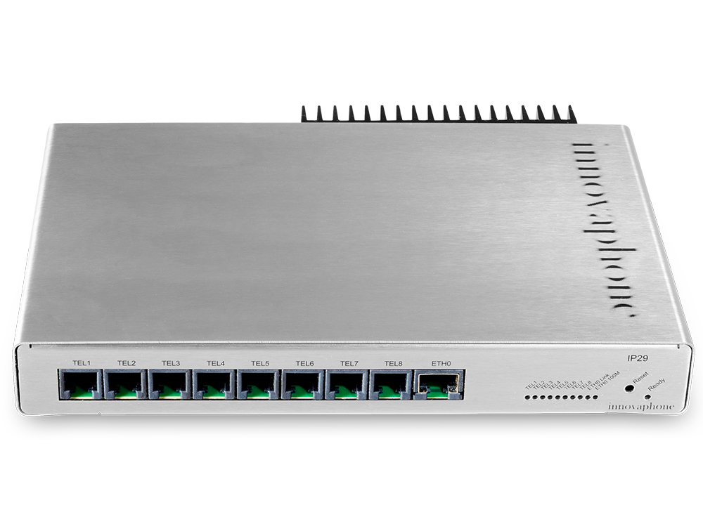 Innovaphone IP29-8 VoIP Gateway für 8 analoge Nebenstellen PoE RJ11