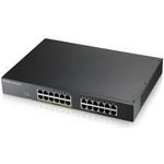 ZYXEL GS1915-24EP 24-port GbE davon 12 Ports PoE+ 130 Watt 802.3at Smart Switch NebulaFlex rackmount fanless (GS1915-24EP-EU0101F)