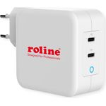 ROLINE 19.11.1053 Ladegerät für Mobilgeräte Universal Weiß AC Schnellladung Drinnen (19.11.1053)