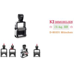 trodat Datumstempel Professional 4.0 5430, 3-zeilig Lieferung inkl. Gutschein zur Erstellung einer Textplatte - 1 Stück (121362)