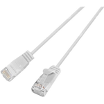 SLIM UL6 3 WS - Cat.6 SLIM-Light-Kabel, U/UTP, 3.0 m, weiß (PKW-LIGHT-K6 3.0 WS)