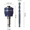 Bosch Expert Power Change Plus - Lochsägenadapter mit Bohrkopf - 8.5 mm - Inbus - Länge: 105 mm