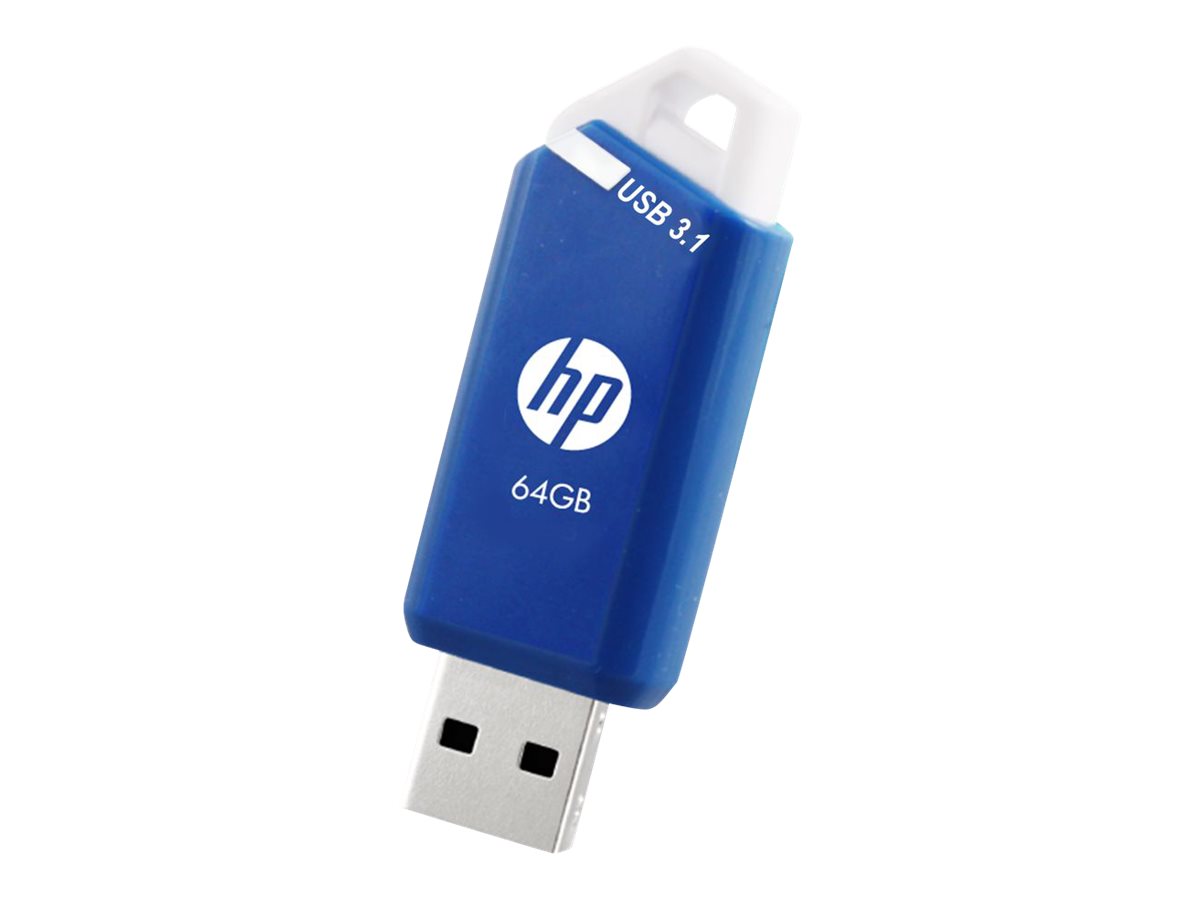 HP x755w USB-Stick 64 GB USB 3.2 Gen 1 Blau, Weiß