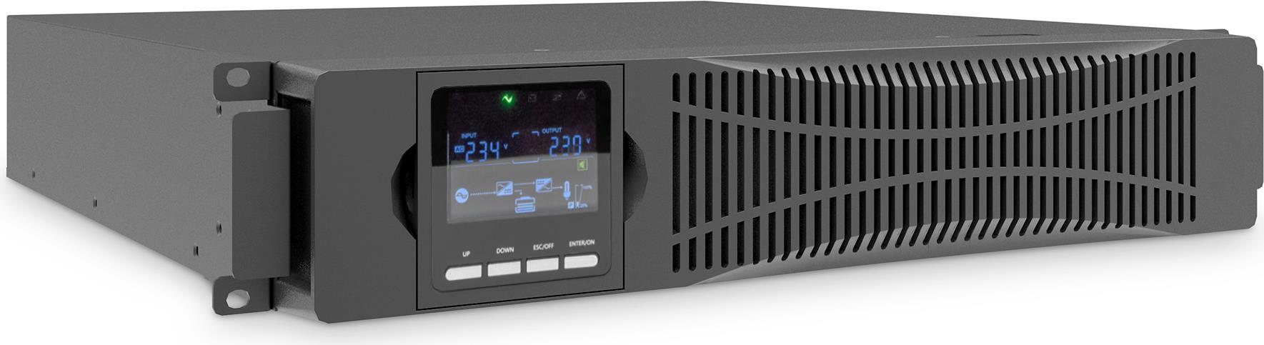 Digitus DN-170093 Online USV 1000 VA 1000 W Schwarz
